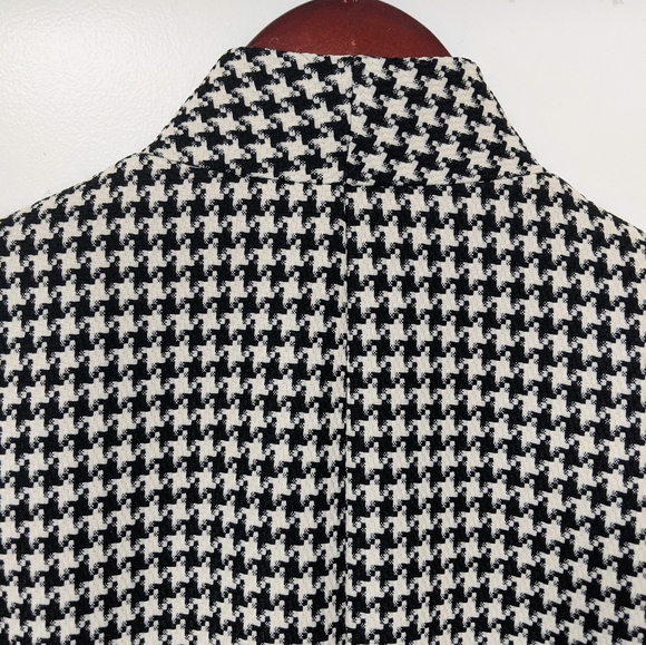 Tahari Arthur S Levine Houndstooth Jacket, sz XS - Picture 9 of 14